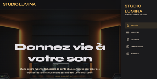 Projet Studio
